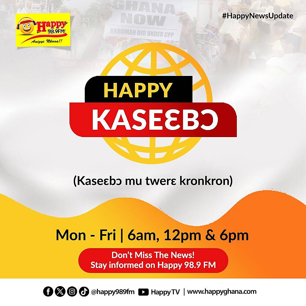 Happy Kaseɛbɔ 600AM news bulletin