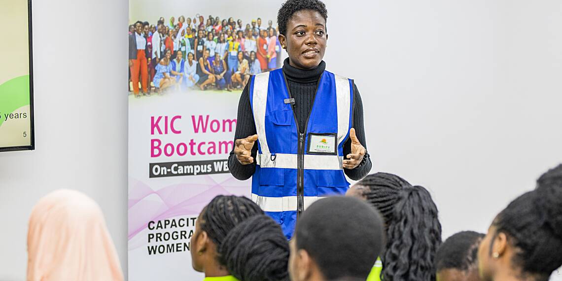 Weaving the Thread of Science in the Fabric of Agriculture: A Spotlight on Naa Ayeley, a young KIC Entrepreneur