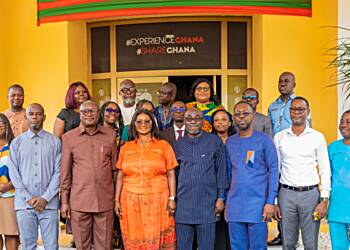 Maame Efua Houadjeto officially assumes office as CEO of GTA