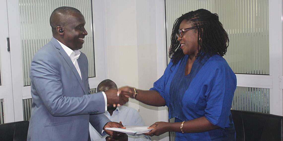 Samuel Adom Botchway assumes office as Acting Registrar of Birth and Death Registry