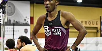 Aziz Mohammed shatters school record in 3,000m, continues dominant 2025 season