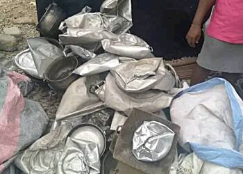 Gomoa Ojobi: Police arrests scrap dealer for cooking and coal pots theft