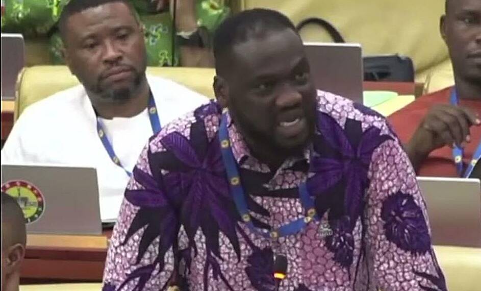 Ohene Kwame Frimpong breaks language barrier in parliament