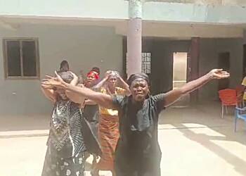 Suspected armed robbers attack sokoban krofrom palace to steal black stool