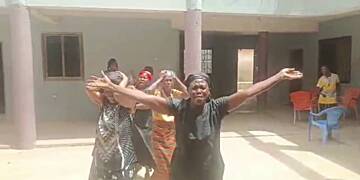 Suspected armed robbers attack sokoban krofrom palace to steal black stool