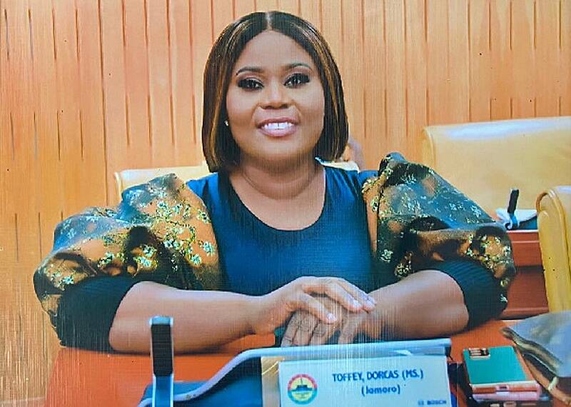 The-Member-of-Parliament-for-Jomoro-Dorcas-Affo-Toffey