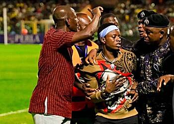 Ghana-Chad pitch invader sentenced to 100 days in prison