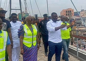 Ashanti Regional Minister halts lorry terminal project at fire-ravaged Adum Market