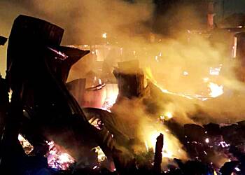 Fire ravages 8 shops at Tema Community one market