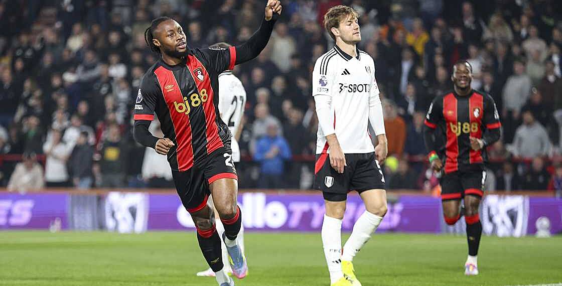 Antoine Semenyo levels Michael Essien’s Premier League record as Bournemouth edge Fulham