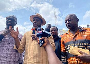 Adum Fire: NAPO supports victims with GH₵50K and 500 bags of cement