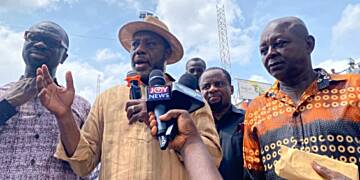 Adum Fire: NAPO supports victims with GH₵50K and 500 bags of cement