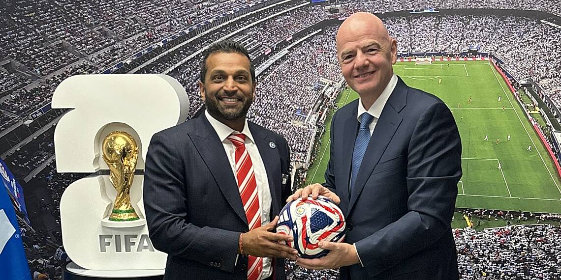 FIFA President Infantino meets US Attorney General and FBI Director