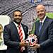 FIFA President Infantino meets US Attorney General and FBI Director