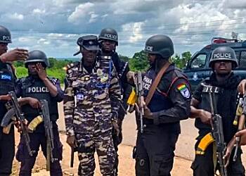 Four suspected robbers' elimination Ashanti Regional Police Commander commends Anti-Robbery team for successful operation