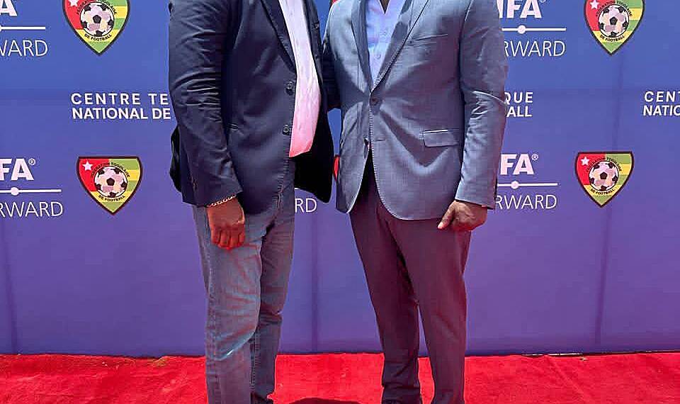 GFA president Okraku attends Togo's national football centre launch