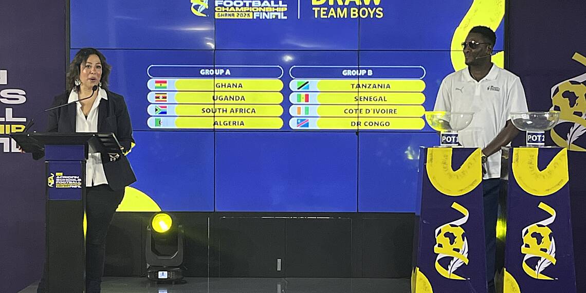 2025 CAF Schools Championship Draw: Girls' and Boys' groups revealed