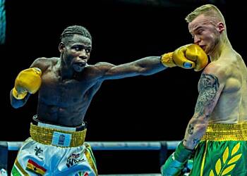Boxing Sensation Holy Dorgbetor impresses with strong performance at WBC Grand Prix in Riyadh