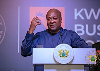 President Mahama unveils plans to protect roads from overloaded trucks