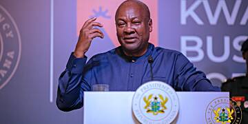 President Mahama unveils plans to protect roads from overloaded trucks