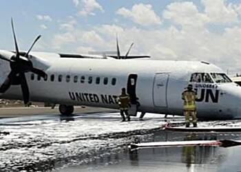 UN Aircraft makes emergency landing in Mogadishu after technical hitch