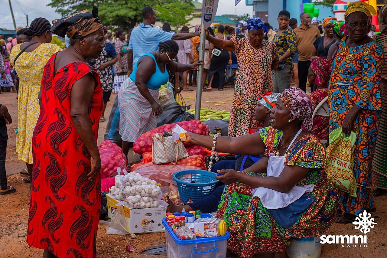 Maiden Ofie Market Records Massive Patronage – Traders, Farmers Laud Sammi Awuku Amanokrom, Akuapem