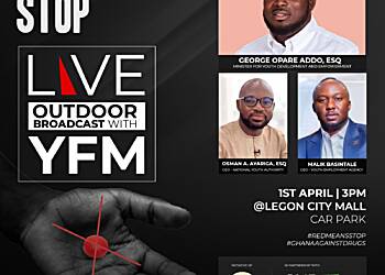 YFM Ghana hosts first radio campaign against 'Red' drug abuse