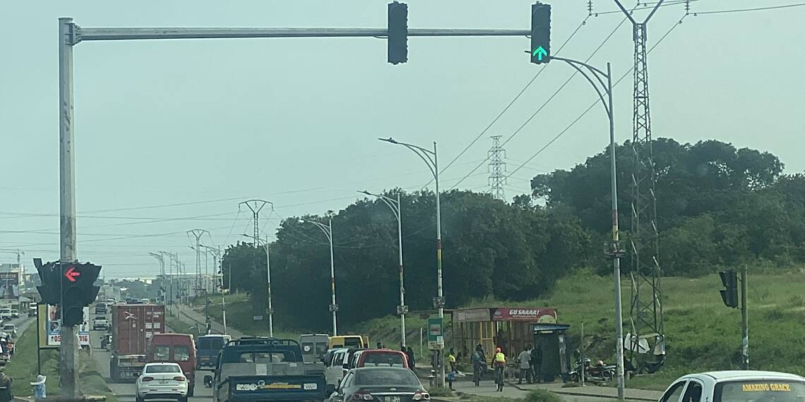 Traffic lights at Okponglo restored to optimal function - Dumelo announces