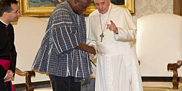 President John Dramani Mahama pays tribute to Late Pope Francis