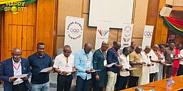 Meet the newly elected Ghana Olympic Committee Executives