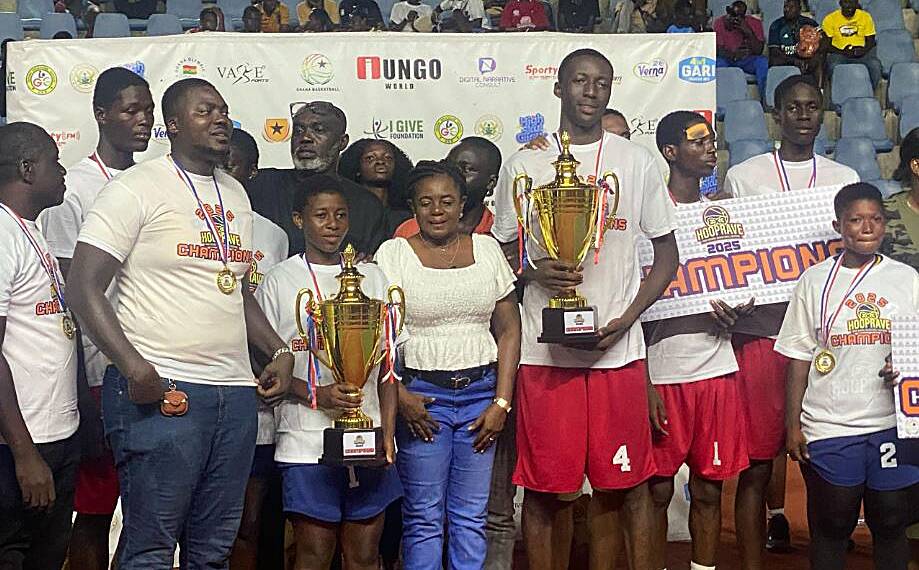 St John’s Grammar Girls And Mfantsipim win 2025 Hooprave SHS basketball competition