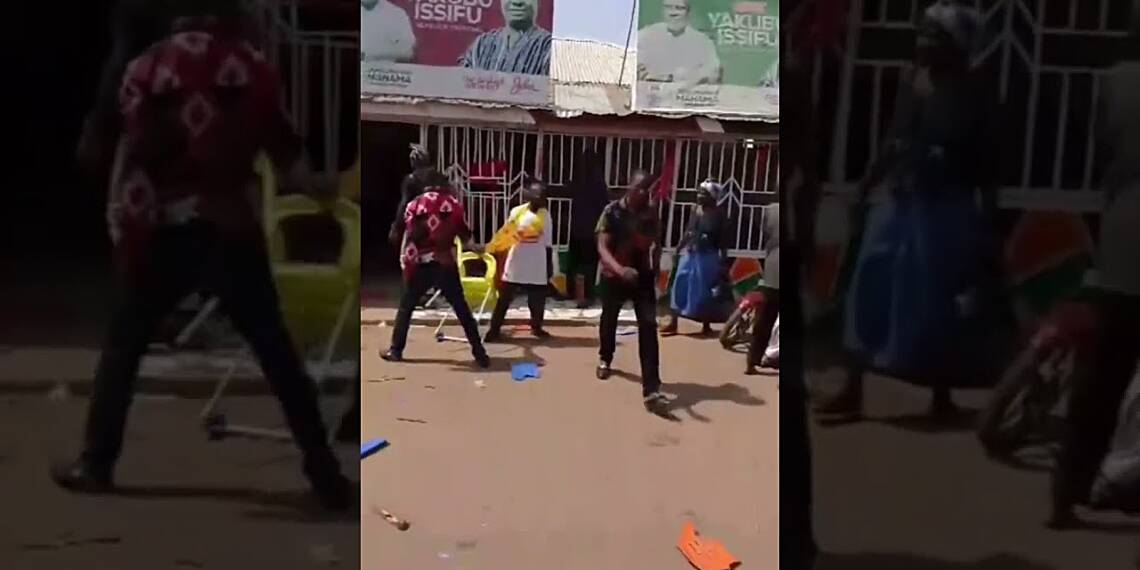 NDC youth destroy party office in Mampong over MCE appointment