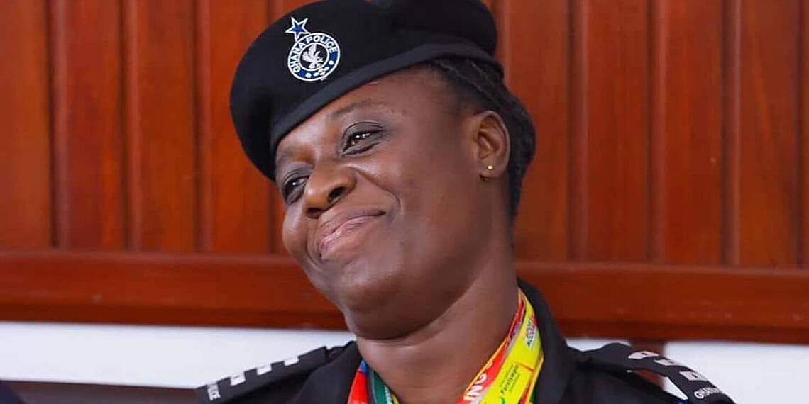 IGP promotes Armwrestling Champion Grace Mintah to Chief Inspector