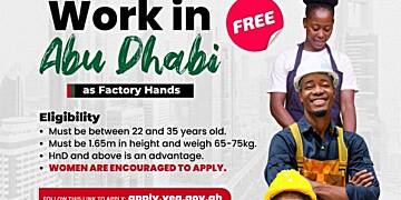 YEA announces commencement of registrations for Work Abroad Programme to Abu Dhabi