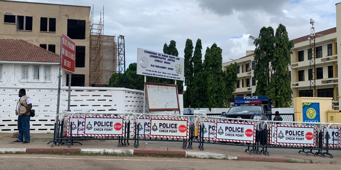 Tight-security-at-EOCO-after-Minority-protest