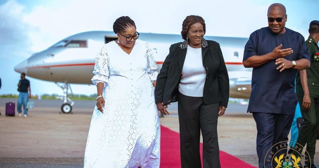 Vice President returns to Ghana after medical leave