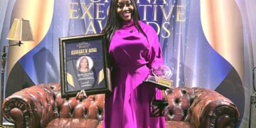 Executive Director of Ghana Foundation for Sickle Gene Action, Victoria Awo Twumasi honoured at Ghana Executive Awards, 2025