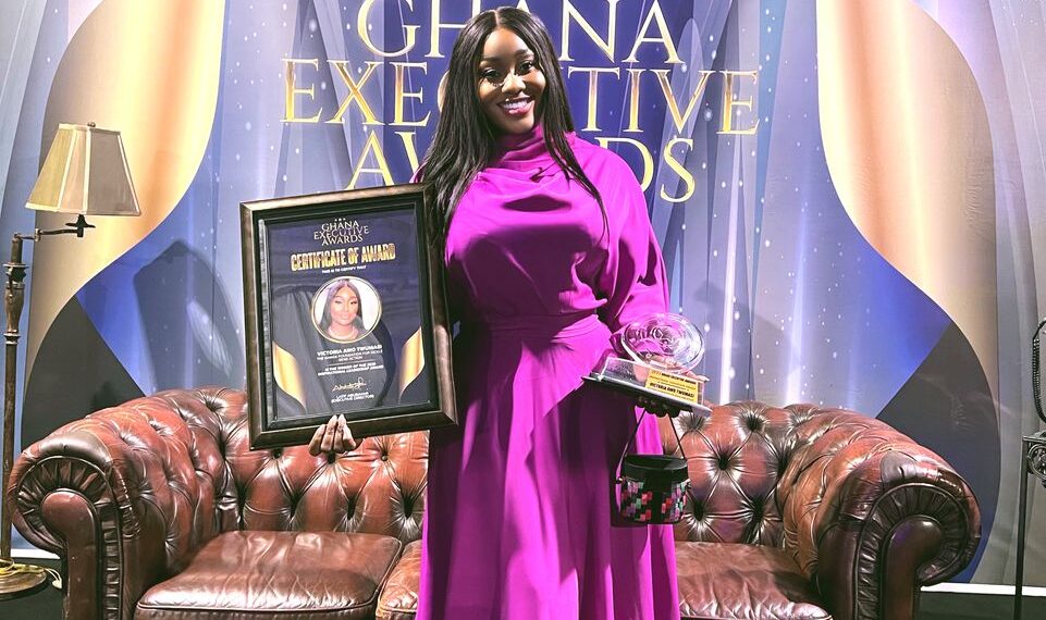 Executive Director of Ghana Foundation for Sickle Gene Action, Victoria Awo Twumasi honoured at Ghana Executive Awards, 2025
