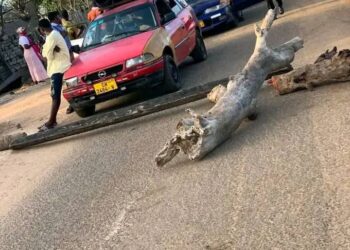 Ketu-South residents did not block Ketu-Aflao road in protest - Denu Police Commander clarifies