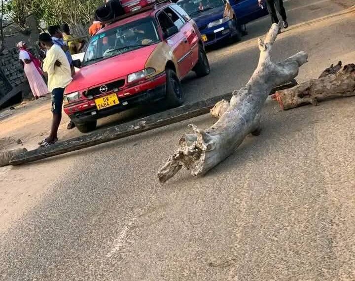 Ketu-South residents did not block Ketu-Aflao road in protest - Denu Police Commander clarifies