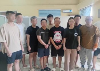 Ten individuals arrested for alleged cybercrime activities in Weija