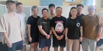 Ten individuals arrested for alleged cybercrime activities in Weija