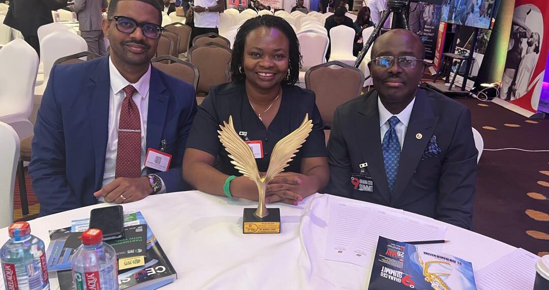 St. Thomas Eye Hospital MD named top CEO for transforming eye care in Ghana