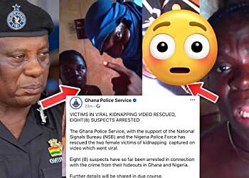 Two Kidnapped Women Rescued, Eight Suspects Arrested in Ghana and Nigeria