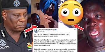Two Kidnapped Women Rescued, Eight Suspects Arrested in Ghana and Nigeria
