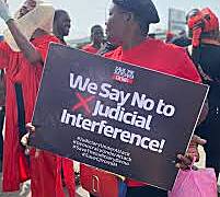 Mahama should focus on jobs, not Judicial interference - Protestors to Mahama