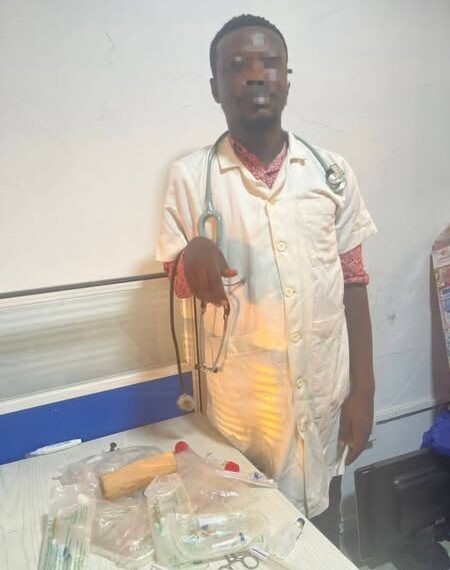 Fake Doctor arrested for impersonation and fraud at Kasoa