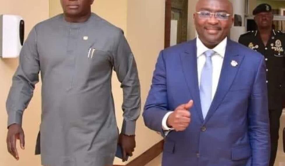 Bawumia playfully teases Bryan Acheampong over NPP flagbearership interest