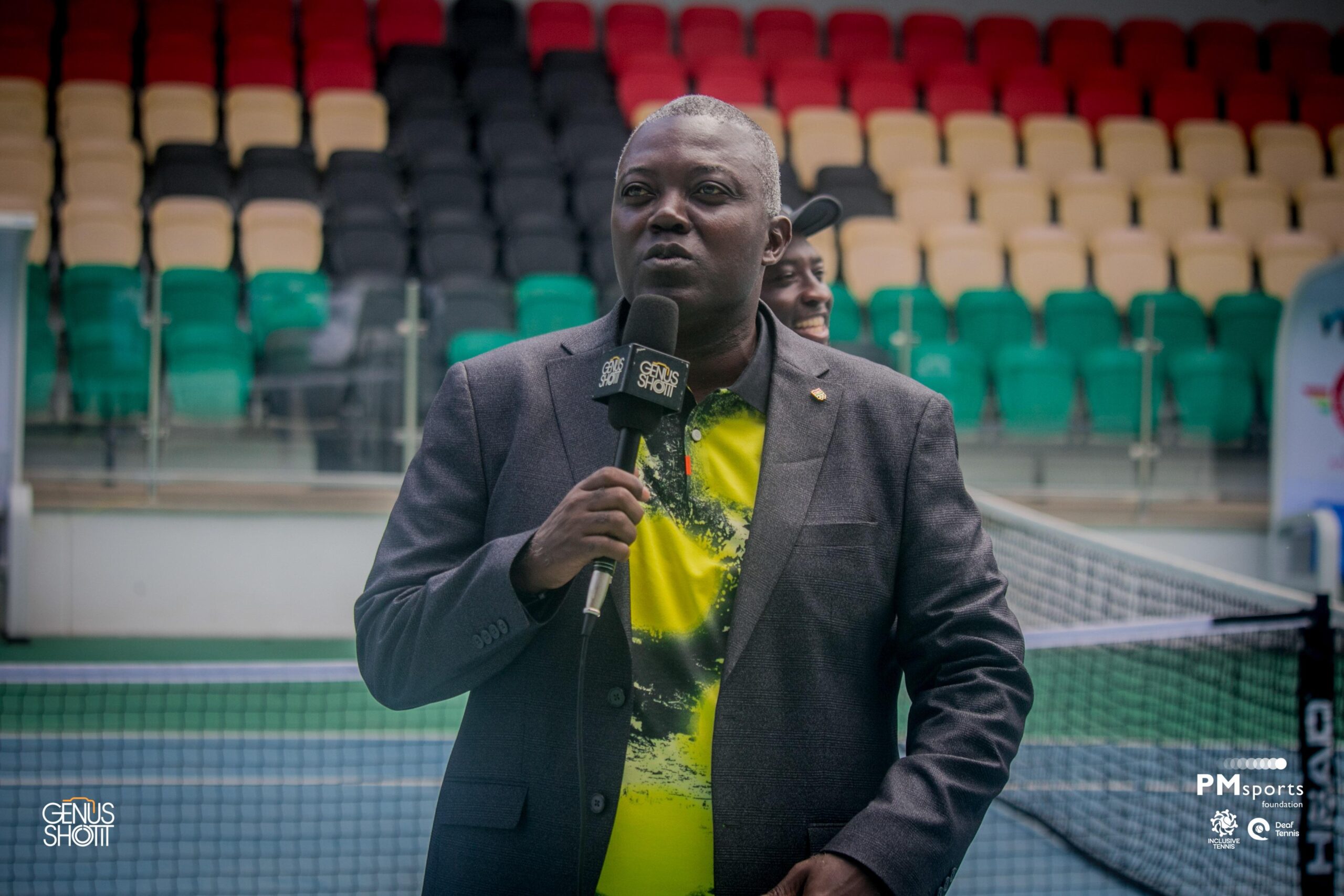 President of the Ghana Tennis Federation, Mr. Isaac Duah