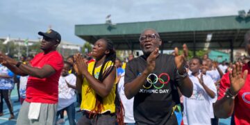 Hundreds join GOC’s unity walk to mark International Olympic Day in Accra